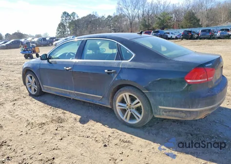 2014 Volkswagen Passat Sel from USA, damaged, VIN 1VWCT7A35EC102922